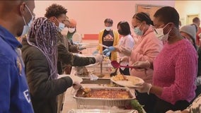 Giving thanks and giving back as folks gather in Spring Garden for pre-Thanksgiving meal, fellowship