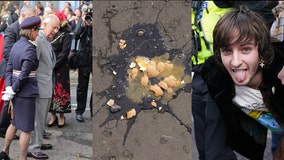 Eggs thrown at King Charles III, man detained