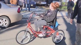 'She can be like other kids': Wheelchair bound South Jersey girl surprised with special bike