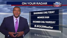 Weather Authority: Tuesday to seasonable, chilly ahead of midweek rain