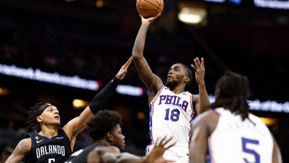 Shake Milton helps short-handed 76ers beat Magic 107-99