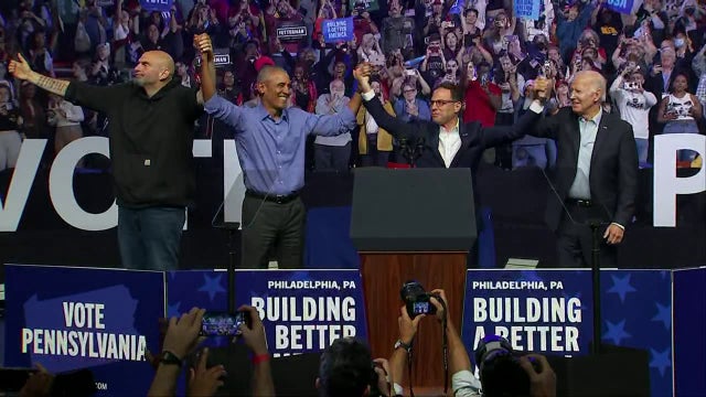 2022 Midterm Election: Biden, Obama campaign with Fetterman and Shapiro in Pa. as election looms
