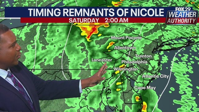 Weather Authority: Winds will howl overnight into Saturday as remnants of Nicole roll across the region