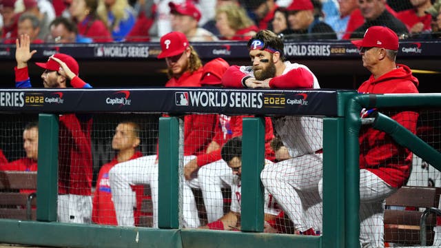 'Your zipper's down': Phillies fans jokingly speculate what Harper whispered to Bohm