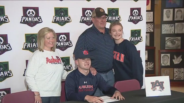 'Just feels great': Bonner Prendie baseball phenom signs with Auburn, sets sights on major leagues