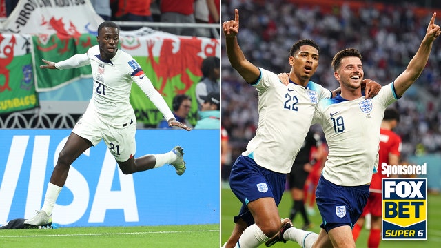 USA vs England: Win $25K playing the FOX Bet Super 6 World Cup Challenge special