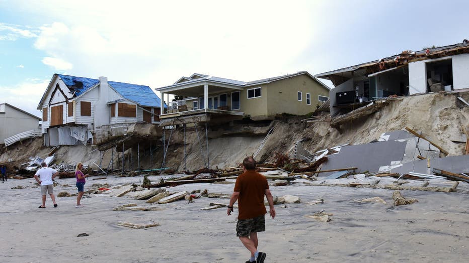 Hurricane Nicole Causes Destruction Along Florida Coast