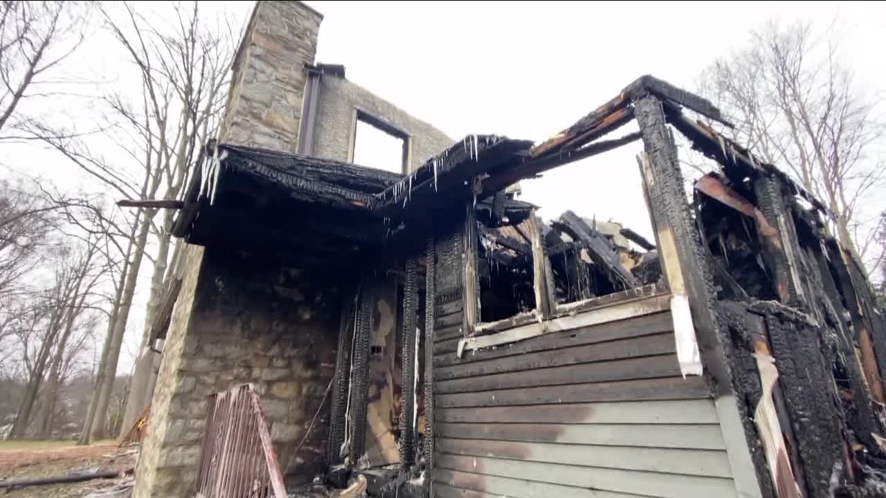 Delaware County family loses everything in Christmas Eve house fire