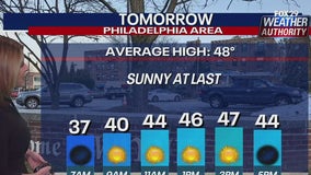 Weather Authority: Temperatures drop as seasonable conditions return to Delaware Valley