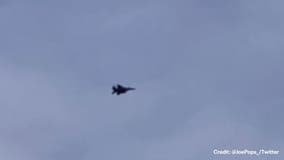 Fighter jets guide aircraft out of restricted airspace during President Biden's departure from Delaware