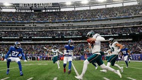 Eagles punter Arryn Siposs out indefinitely with ankle injury after Giants win, coach Sirianni says