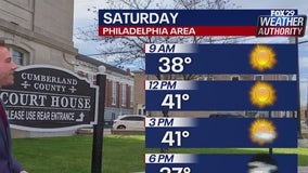 Weather Authority: Friday night chill sets up seasonable weekend