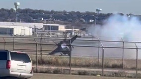 VIDEO: F-35 jet crashes during test flight in Fort Worth