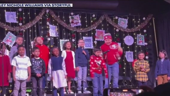 2nd grader from Menlo Park steals holiday show with wild dance moves
