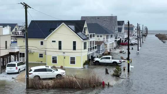 Winter storm leads to coastal flooding, traveling issues along the Jersey Shore
