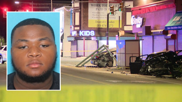 Arrest warrant issued for driver in deadly West Philadelphia crash that left 3 dead, several others injured