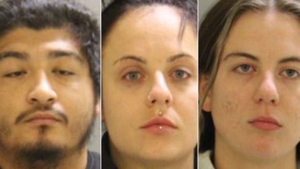 Police: 3 charged for kidnapping, assaulting man during attempted Wilmington home break-in