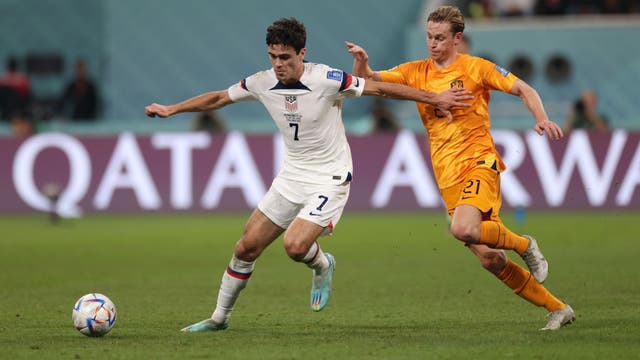 US midfielder Gio Reyna responds to claims he was benched for lack of hustle