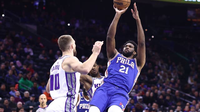 Sixers cruise past Kings 123-103 behind 80-point 1st half