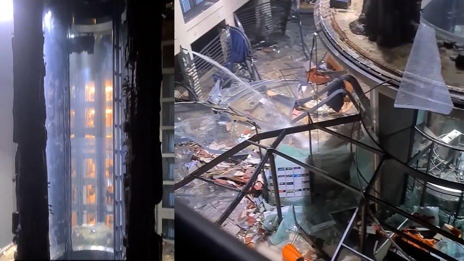 World s Largest Aquarium In Berlin Explodes World s Largest Aquarium In Berlin Explodes