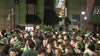 It's a Philly Thing: Eagles fans take to the streets of Philadelphia to celebrate NFC Championship win