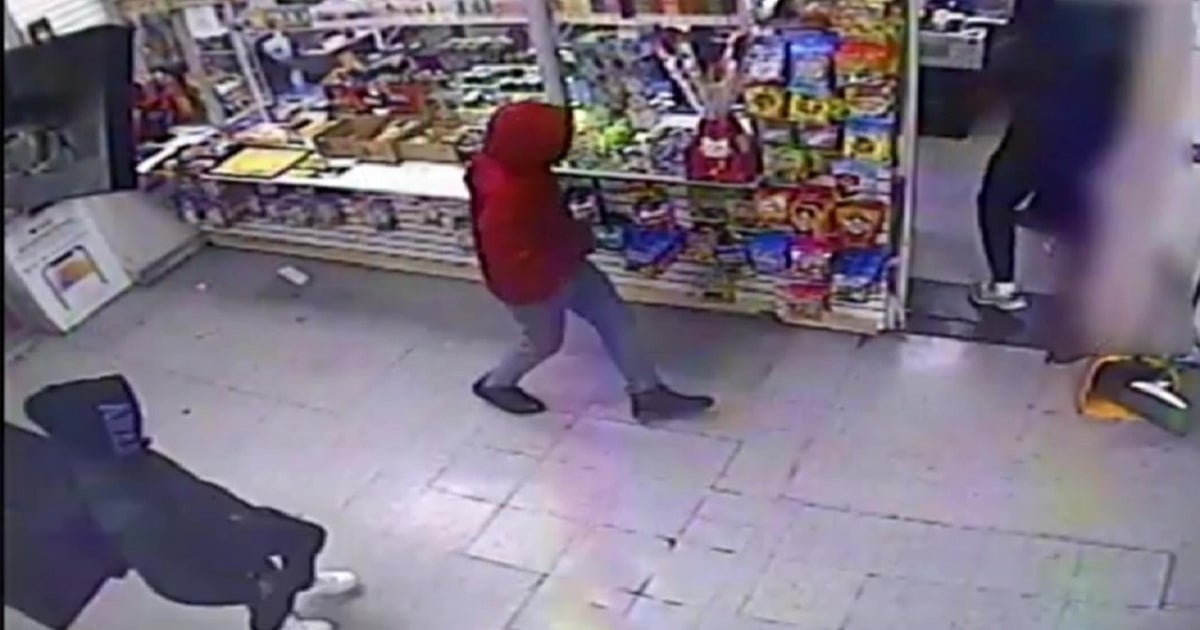 Video: 3 masked suspects storm Philadelphia gas station in armed ...