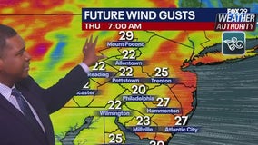 Weather Authority: Rain and wind for Wednesday evening; drying out and windy for Thursday