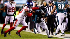 Giants never a factor in third loss to Eagles this season