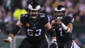 NFL All-Pros: Eagles linemen Kelce, Johnson named to first team; Hurts among second-teamers