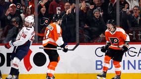 Konecny's hat trick leads surging Flyers past Capitals 5-3