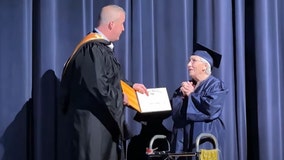 Watch: 100-year-old woman graduates high school in 'most memorable' ceremony