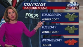 Weather Authority: Chilly Sunday night sets up pleasant Monday