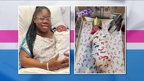 2 New Year's babies born at exact same time at Jefferson Hospital in Philadelphia