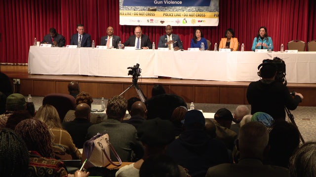 Philadelphia mayoral candidates debate solutions to city's gun violence crisis