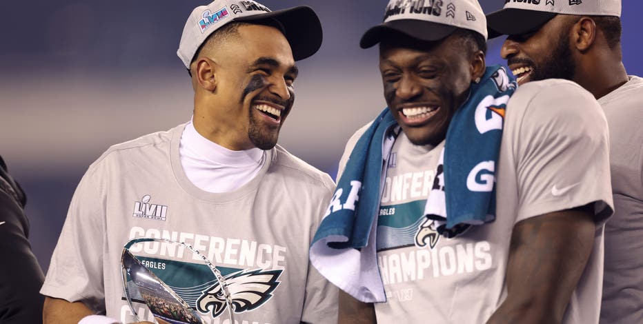 NFC Championship Hurts Eagles soar into Super Bowl rout 49ers for NFC title FOX 29 Philadelphia