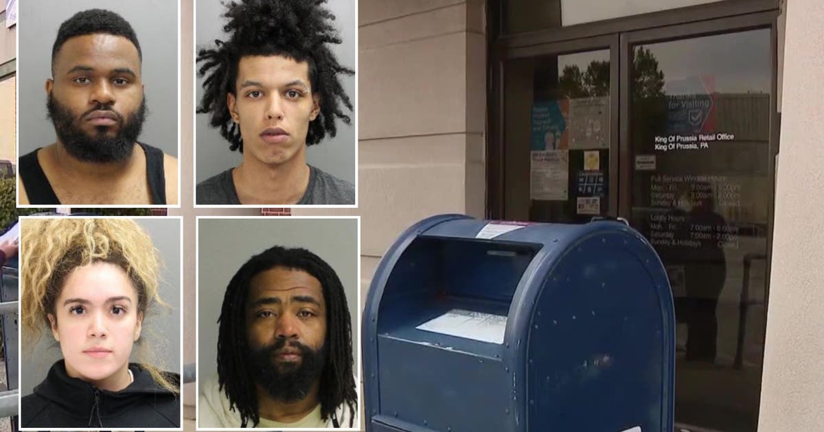 4 arrested in mail theft, check fraud scheme that cost Upper Merion ...