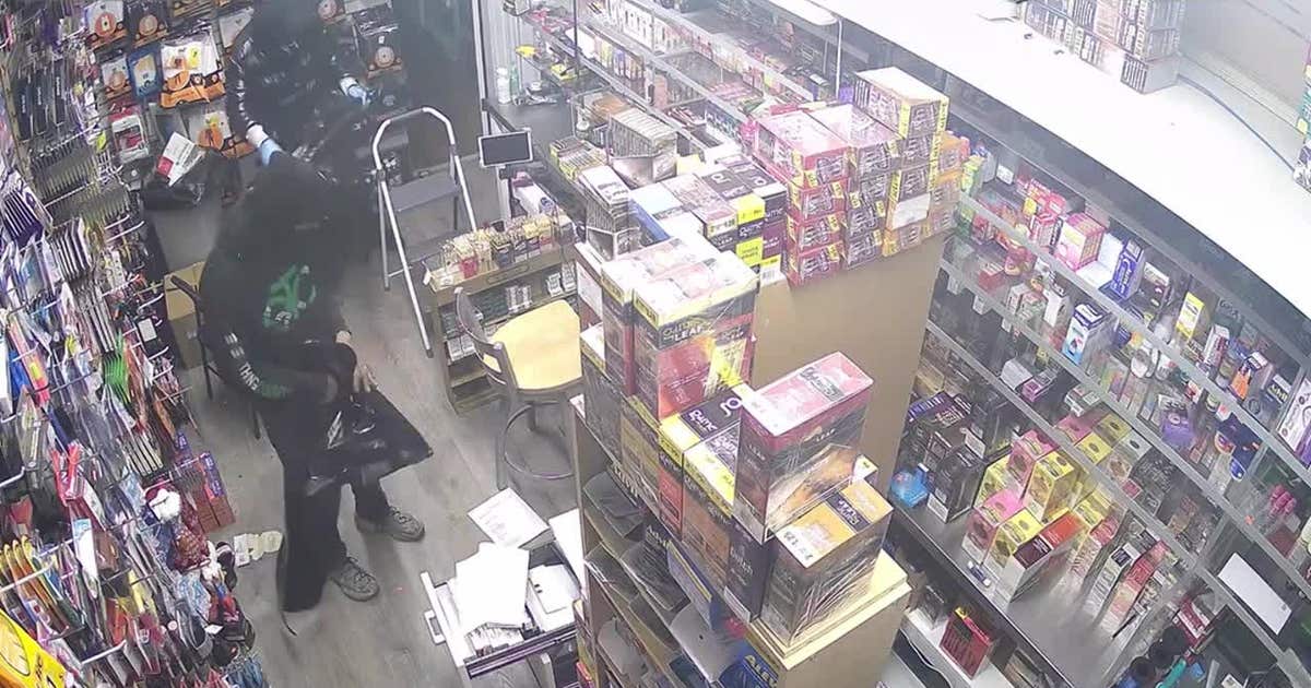 Caught on camera: Robbery duo takes ATM before stealing cash, gun from ...