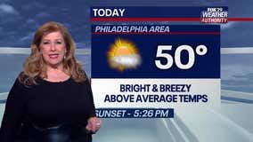 Weather Authority: Monday to be start of mild, sunny week leading up to the Super Bowl