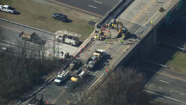 Officals: 295 overpass closed at Hawks Bridge Road indefinitely for structural repairs to the bridge