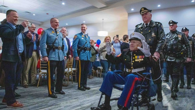 'An American treasure': Philadelphia World War II veteran celebrates 100th birthday