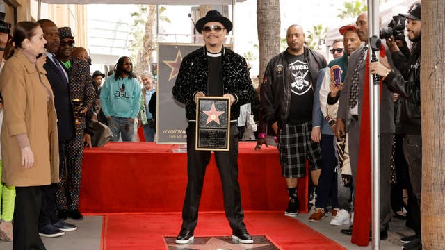 Ice-T honored with Hollywood Walk of Fame star