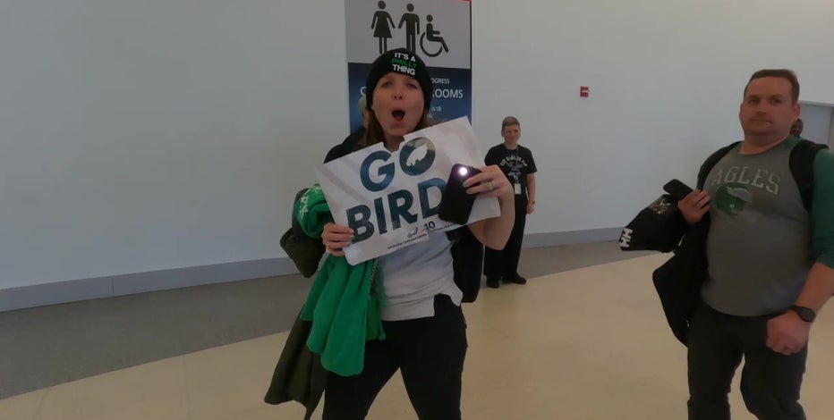 Eagles fans in Arizona hyped for Super Bowl LVII - WHYY