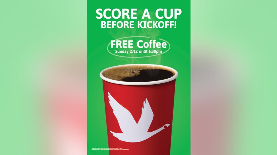 Hometown team: Wawa and Dunkin' offering free coffee to fans for the Super  Bowl