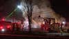 Firefighters battle 3-alarm blaze in homes near site of Pottstown explosion: authorities