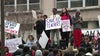 Students, faculty protest possible budget and staffing at Philadelphia magnet schools