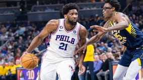 Embiid scores 42, Sixers beat Pacers 147-143 without much D