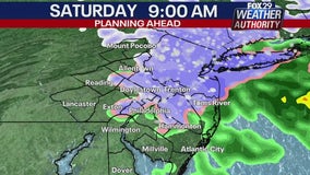 Weather Authority: Heavy rain Friday night sets up snow, cold temps for Saturday