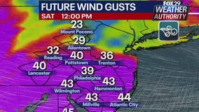 Weather Authority: Heavy rain, gusty winds Friday night ahead of cool, windy Saturday