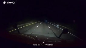 Ghost? Glare? Arizona trucker shares footage of chilling sighting