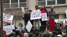 Students, faculty protest possible budget and staffing cuts at Philadelphia magnet schools